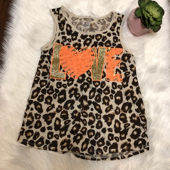 Justice animal print sport Tank. - Picture 4 of 7